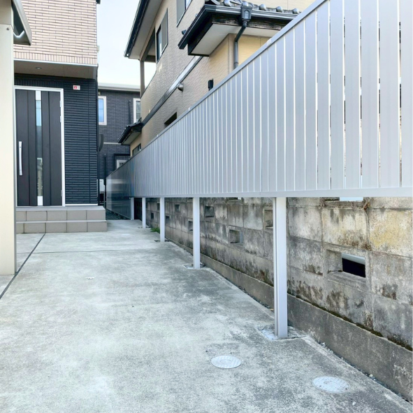 ✨フェンス延長工事✨